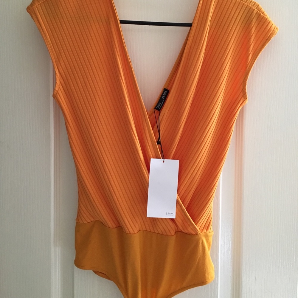 Zara plunge bodysuit